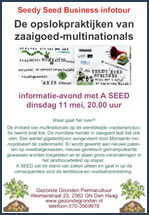 Seedy Seed Businees Infotour flyer